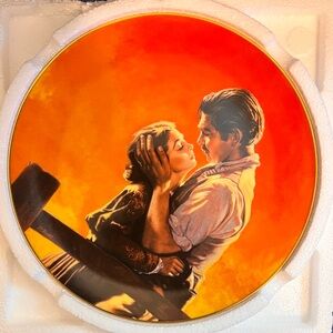 The passion of Scarlett O’Hara plate
